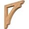 Ekena Millwork Legacy Slat Smooth Bracket, Western Red Cedar, 3 1/2"W x 30"D x 30"H BKT04X30X30LEC06SWR - alternate 1